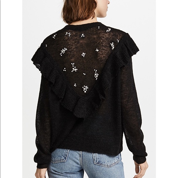 NWT Wildfox Baume Beaded Sweater - Picture 3 of 8